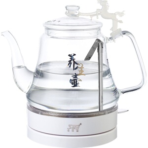 思奈尔玻璃电热烧水壶透明小型
