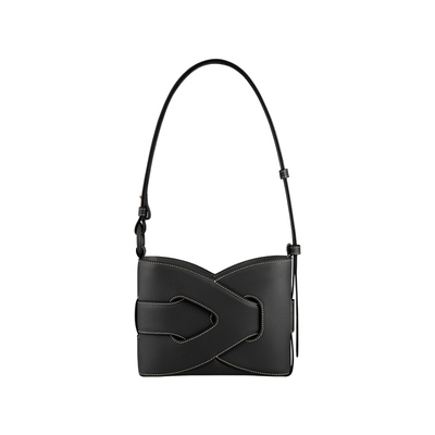 Polene光滑牛皮手提斜挎包