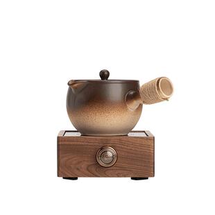 圭隐堂围炉煮茶器烤奶罐罐茶煮茶壶陶瓷侧把壶陶壶明火炭炉电陶炉