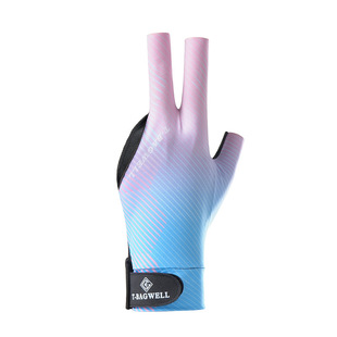 专业斯诺克台球手套男露三指冰丝透气防滑左右手打桌球全指手套女