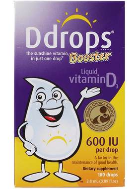 Ddrops滴卓思儿童维生素D3滴剂