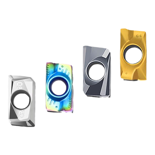 铣刀片APMT1604 硬质合金铣床刀头1135杜龙铣刀刀粒 R0.8数控刀片