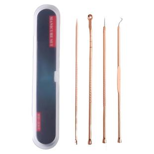 粉刺针套装细胞夹去黑头镊子一次性挑挤痘痘清闭口器排针祛痘工具