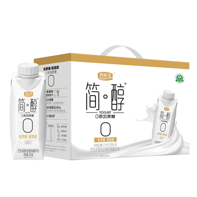 君乐宝简醇0添加蔗糖酸奶