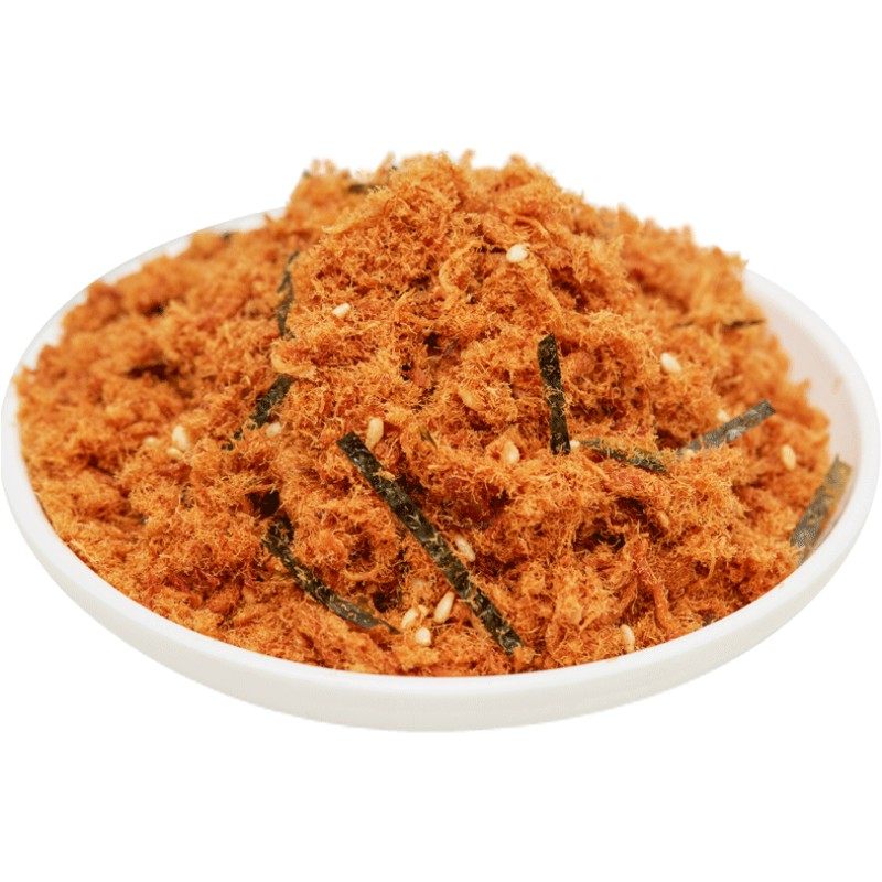美珍香海苔芝麻香酥猪肉松185g儿童肉松寿司面包拌饭早餐烘培罐装