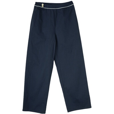 自然腰休闲文艺长裤休闲文艺