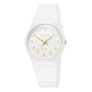 学生手表女初高中考试专用儿童女孩女生防水简约静音指针式石英表