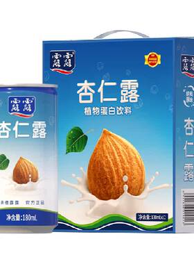 露露杏仁香送礼装180ml*12罐