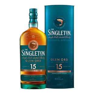 苏格登15年格兰欧德Singleton单一麦芽威士忌原瓶进口洋酒700ml