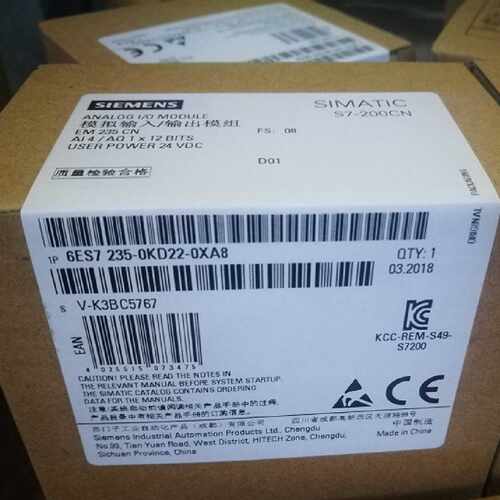 议价6ES7235-0KD22-0XA8西门子S7-200CN EM235模块6ES7235-OKD22-