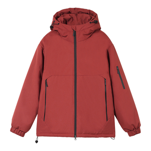 加绒加厚冲锋衣女士冬季2026年新款妈妈防风冬装羽绒棉服夹棉外套