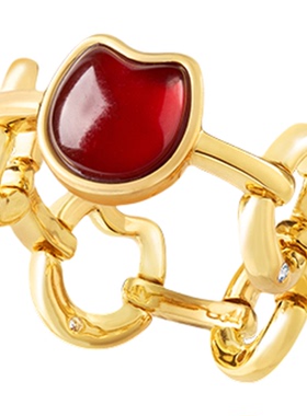 宝得意蹄蹄相扣中式美学潮流时尚东方韵味百搭马年系列女生日礼物