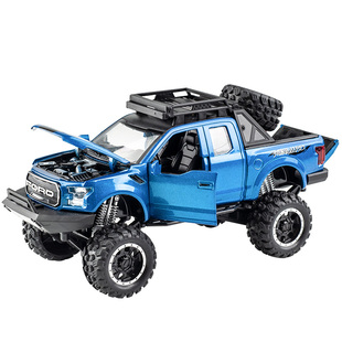福特猛禽F150合金皮卡越野车1:32车模金属仿真汽车模型大脚玩具车