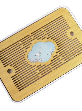 容山堂竹艺密胺储水茶盘