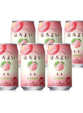 Horoyoi日本白桃味预调酒350ml*6