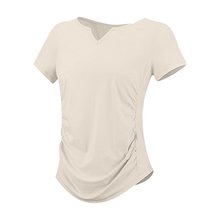 胖mm运动短袖速干上衣修身跑步健身服薄款T恤大码瑜伽服女套装夏