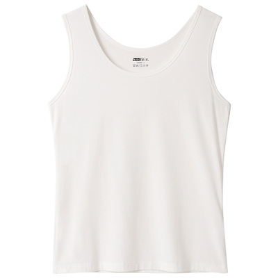 新一系夏天纯棉女背心薄款透气