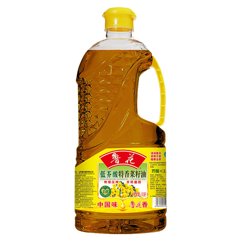 鲁花低芥酸菜籽油小瓶非转基因