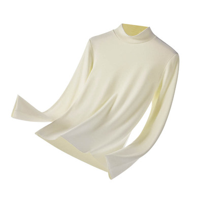 猫人黑色中领内搭打底衫女