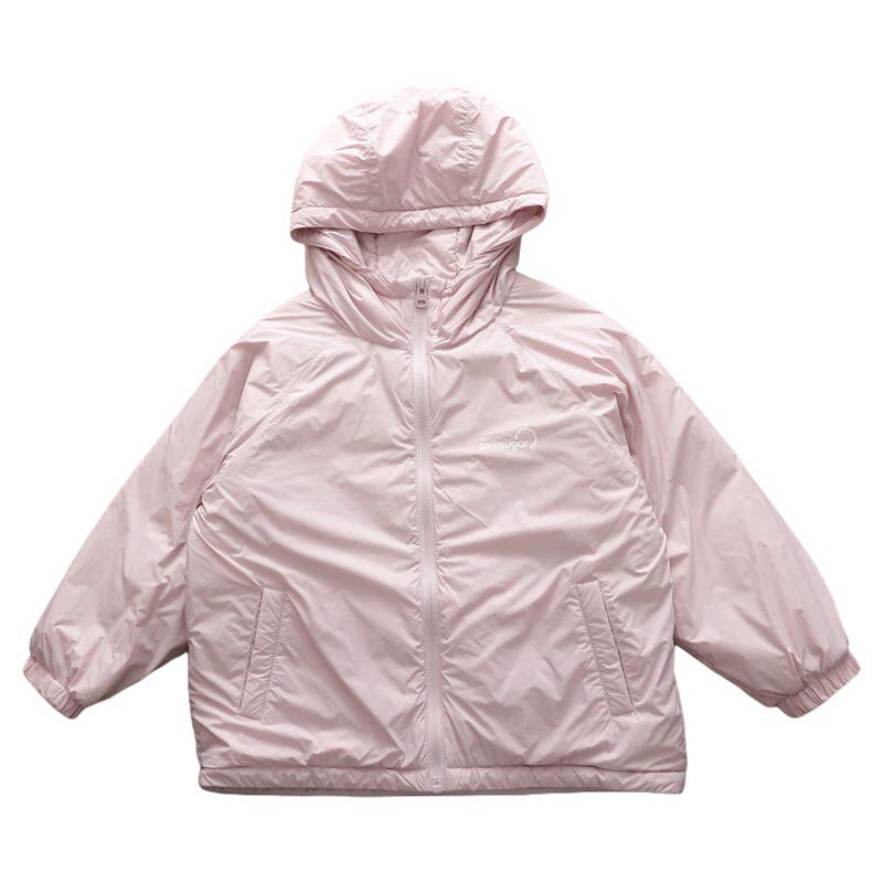 女童超软冬季连帽棉服中大儿童夹棉韩版户外保暖防风休闲外套新款