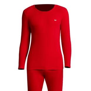 猫人本命年保暖内衣套装男士2025蛇年结婚红色莫代尔秋衣秋裤女款