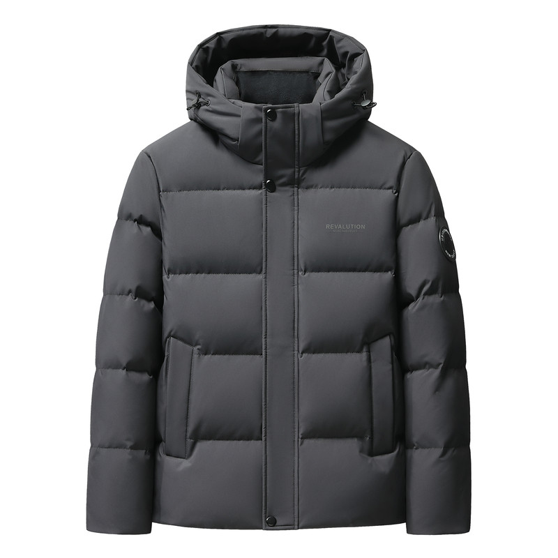雪中飞爸爸羽绒服男加厚保暖外套