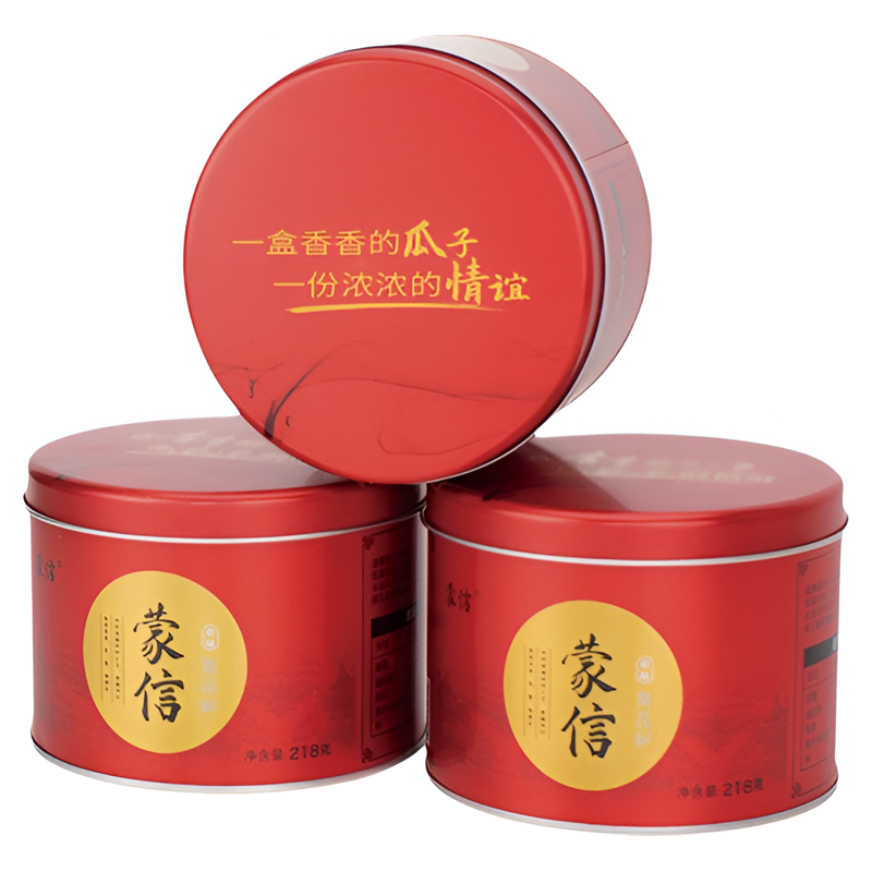 蒙信禮盒熟瓜子灌裝363原味熟葵花子工廠直營 批發(fā)新貨葵花籽包郵