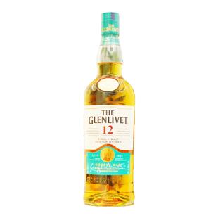格兰威特12年单一麦芽威士忌700ml英国原装洋酒正品行货Glenlivet