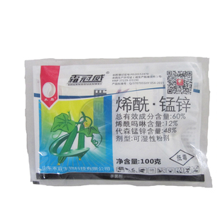 60%烯酰吗啉代森锰锌烯酰锰锌霜霉病杀菌剂