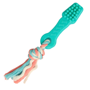 狗狗磨牙玩具幼犬耐咬牙刷两个月拔河绳结小型犬奶狗泰迪宠物用品