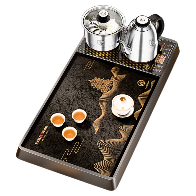 金灶L-E700整套茶盘茶具套装