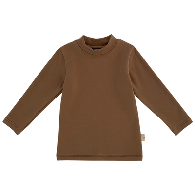 儿童T恤长袖打底衫宽松半高领