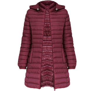 冬季女士棉衣中长款2024新品韩版修身棉袄大码中年轻薄棉服潮外套