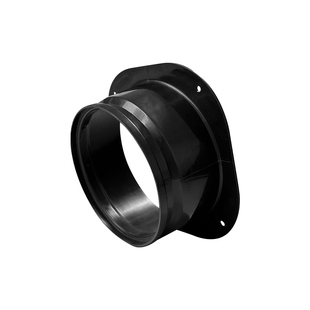 塑料方转圆法兰接头新风通风管道变径中央空调出风口天圆地方接口