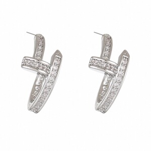 耳圈高级感吸睛耳环轻奢高级感耳钉女纯银韩系耳饰爆款网红2024