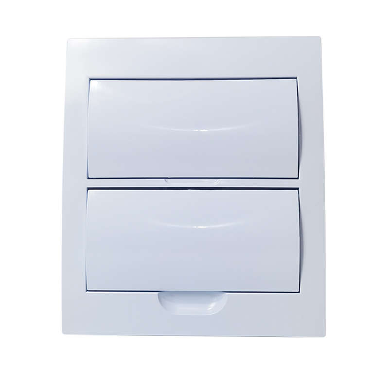 配电箱面板盖子电表箱塑料面板盖家用全白电盒盖板 10 12 15 18