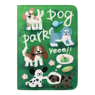 卡通涂鸦护照包多功能证件包机票护照保护套出国旅行便携收纳卡包