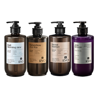 【百补专享】RYO香氛吕洗发水控油留香洗发露杭州禅茶洗护套组
