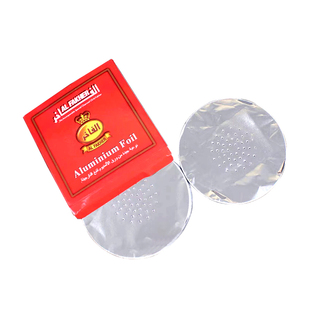 水烟壶免打孔锡纸阿拉伯专用隔热大中小号通用锡铝箔纸烟膏碳烟锅