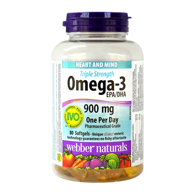伟博3倍浓缩Omega3深海鱼油