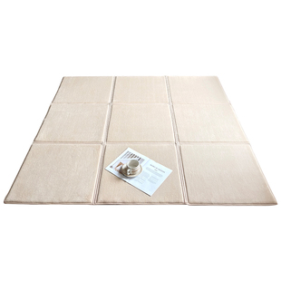 秋冬季加厚可折叠地毯拼接地垫儿童爬行垫客厅地铺卧室防摔床边垫