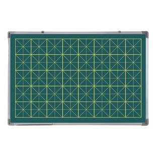 小黑板双面磁性教学培训教师用师范生办公挂式商用拼音大黑板墙贴家用儿童涂鸦画板练粉笔字田字格支架式绿板