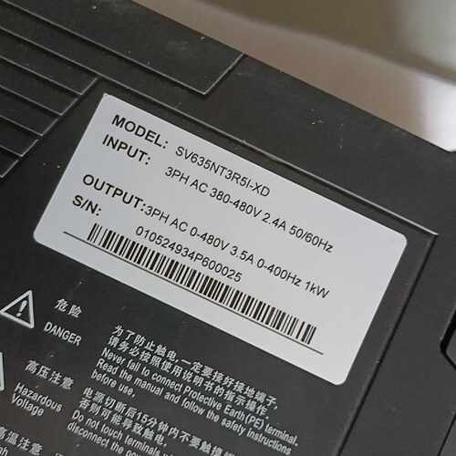 SV635NT3R5l-XD 汇川1KW总线驱动器 工业伺服驱动设备