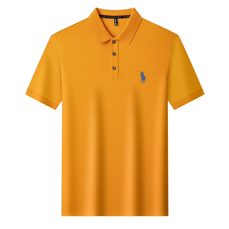 夏季短袖商务休闲刺绣polo衫