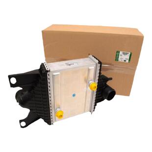 路虎揽胜揽运3.0增压进气中冷器冷却器小水箱汽车纯正配件