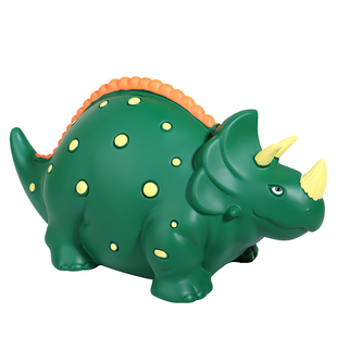 大容量卡通三角龙存钱罐儿童男孩子纸币硬币防摔储钱罐2026年新款