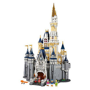 拼图拼搭71040街景迪士尼乐园城堡成人拼装中国积木女孩玩具16008