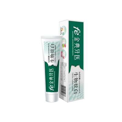 【关注店铺 福利牙膏限购1件】fe金典牙医生物酶炫白去渍去黄100g