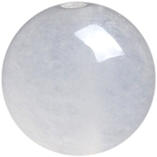 7A新疆和田昆仑白玉髓散珠半成品diy水晶饰品配件材串珠包邮