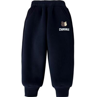 儿童加厚棉裤冬季2025新款